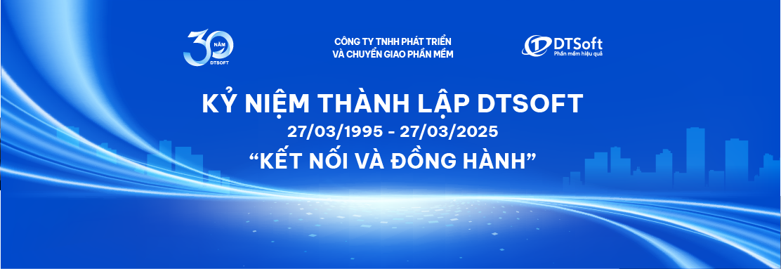 Kỷ niệm 30 năm thành lập DTSoft