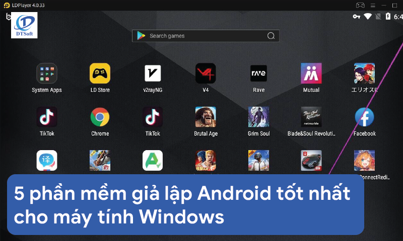 5 phần mềm giả lập Android tốt nhất cho máy tính Windows