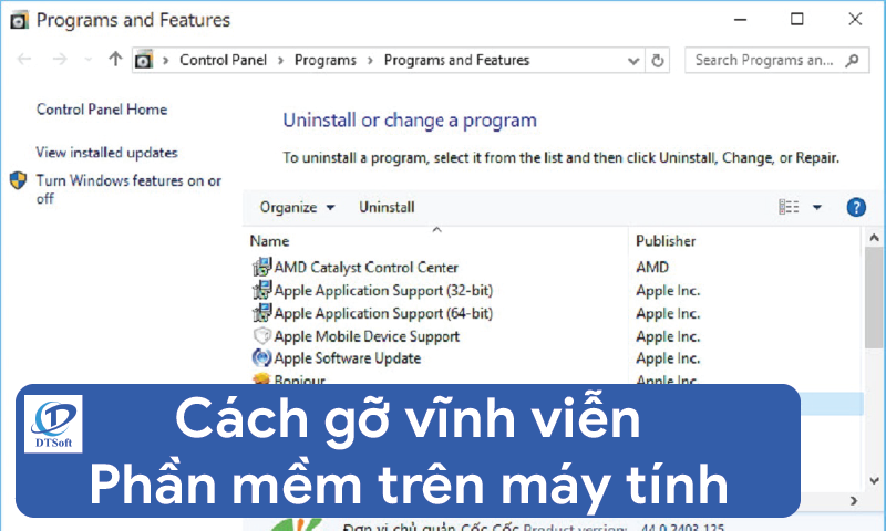 Cách gỡ phần mềm vĩnh viễn trên máy tính Windows