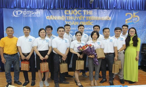 Công ty DTSoft miền Bắc tổ chức cuộc thi “Cán Bộ Thuyết Trình Giỏi Toàn Quốc” vòng Khối, Khu vực