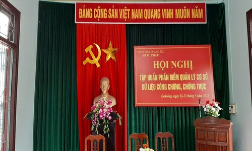 DTSOFT TỔ CHỨC 11 LỚP TẬP HUẤN Ở TỈNH QUẢNG TRỊ