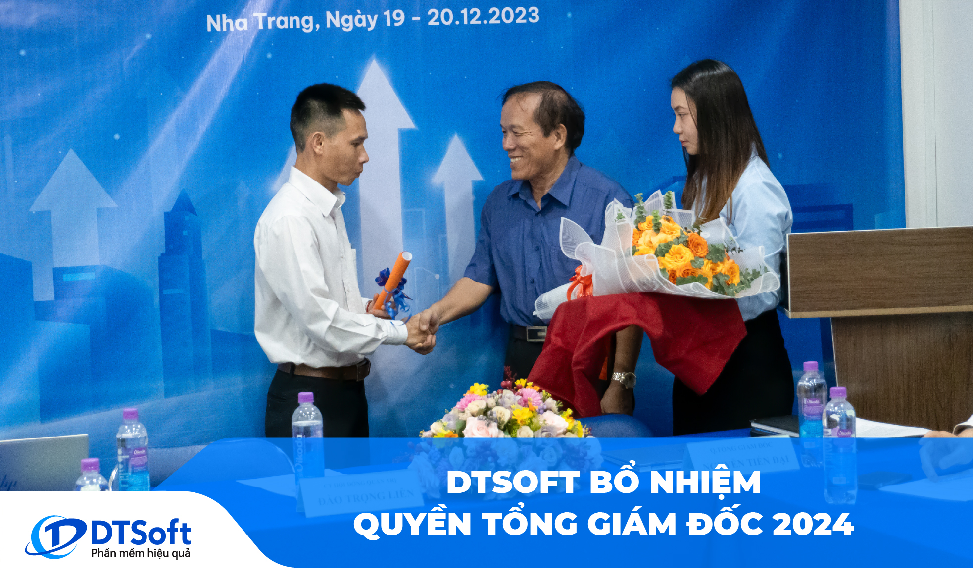 Bổ nhiệm Quyền Tổng Giám Đốc Công ty phần mềm DTSoft